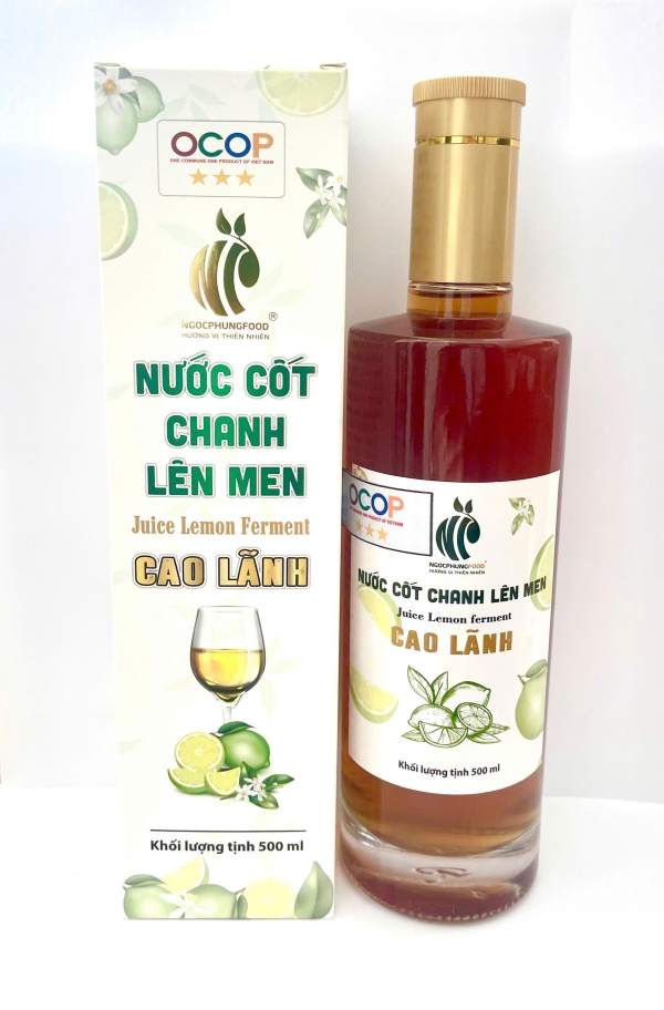 Nước cốt chanh lên men 500 ml