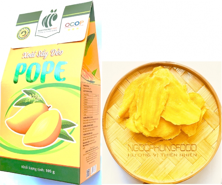 Xoài sấy dẻo 105g - Công nghệ sấy lạnh